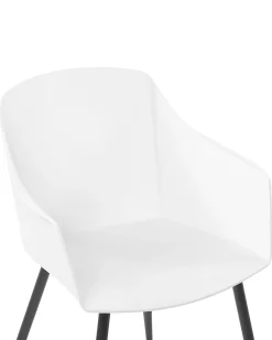 Set di 2 sedie da pranzo FONDA Bianco