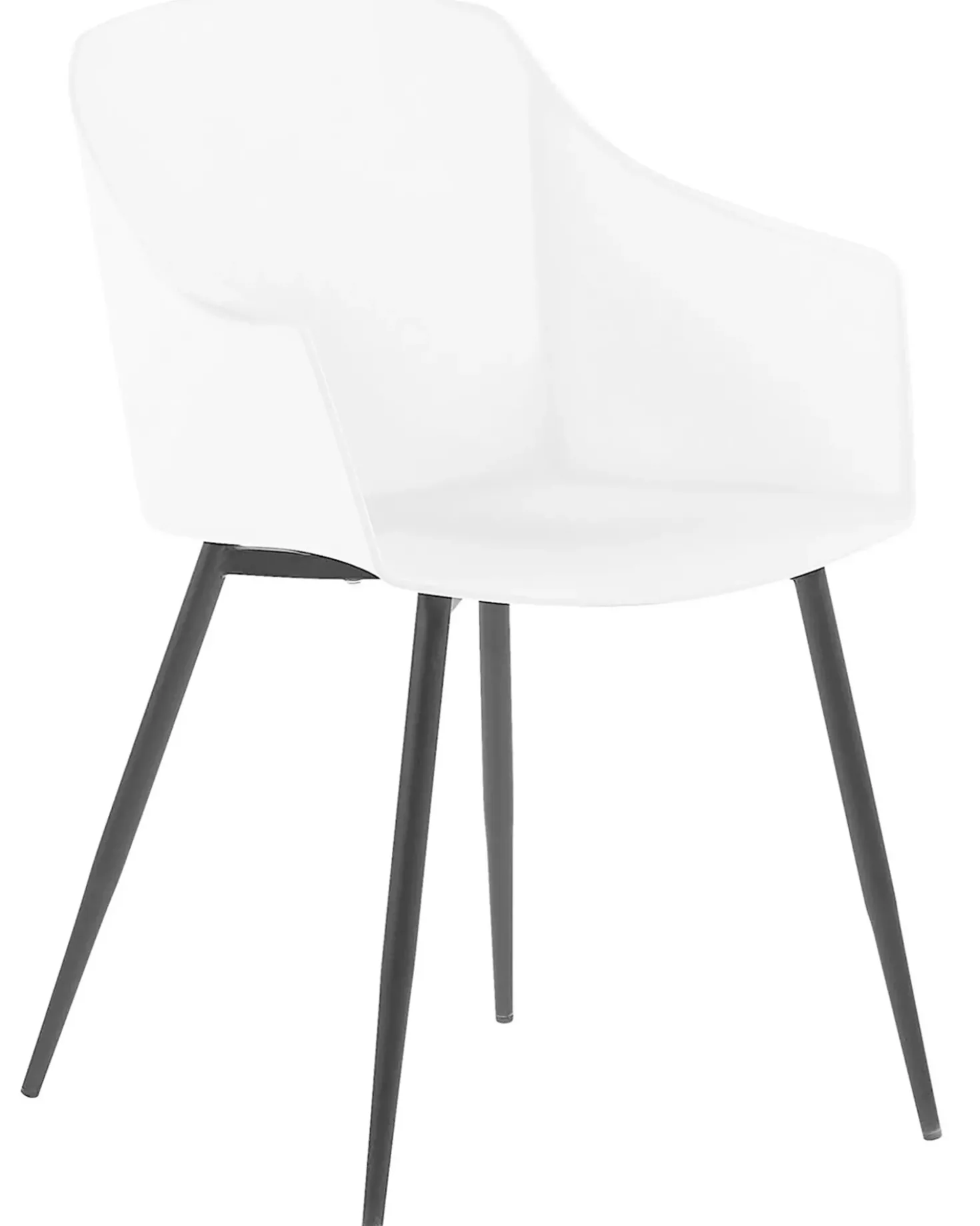 Set di 2 sedie da pranzo FONDA Bianco