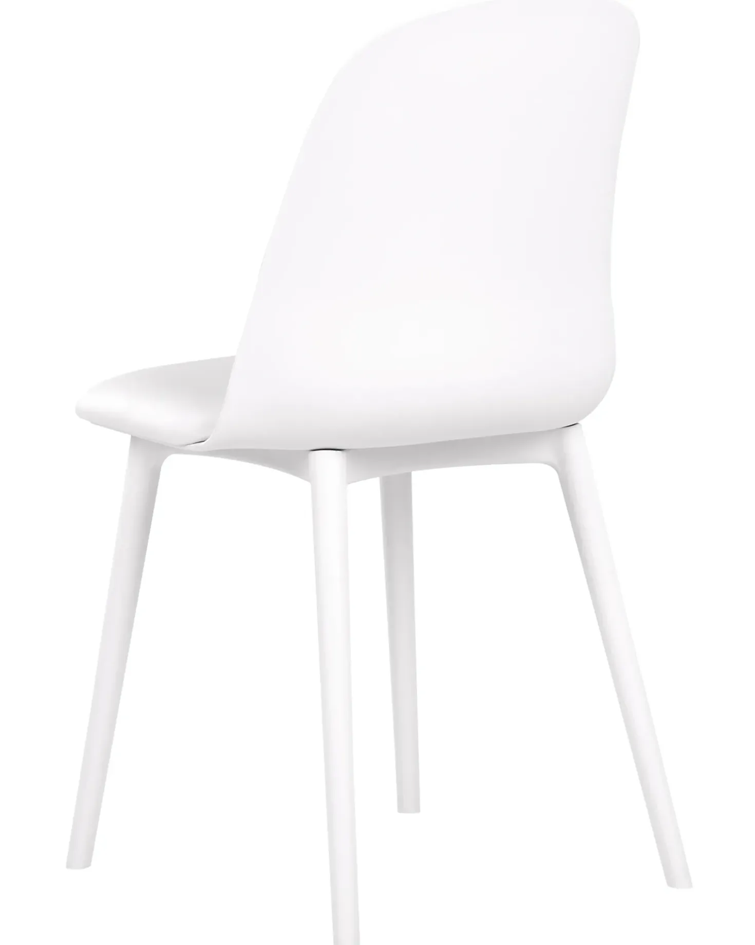 Set di 2 sedie da pranzo FOMBY Bianco