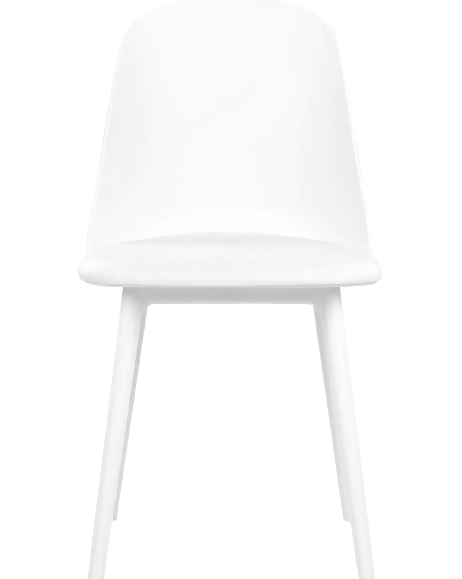 Set di 2 sedie da pranzo FOMBY Bianco