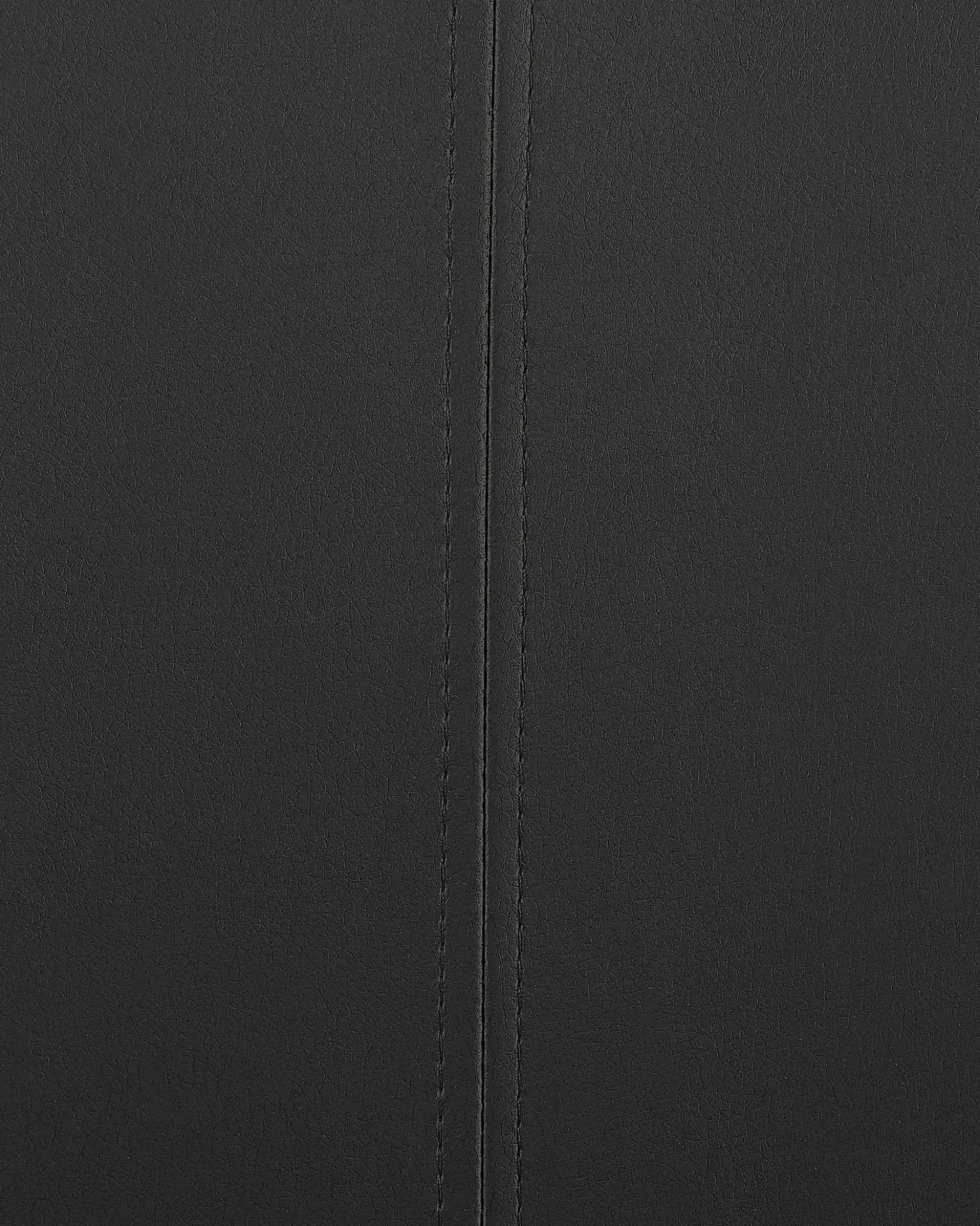 Set di 2 sedie da pranzo GREEDIN Pelle sintetica Nero