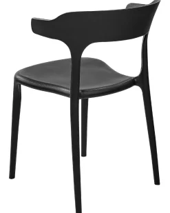 Set di 8 sedie da pranzo GUBBIO Nero