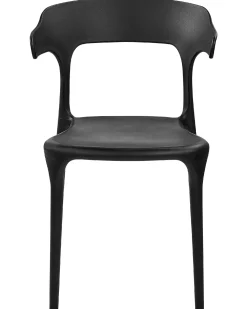 Set di 8 sedie da pranzo GUBBIO Nero