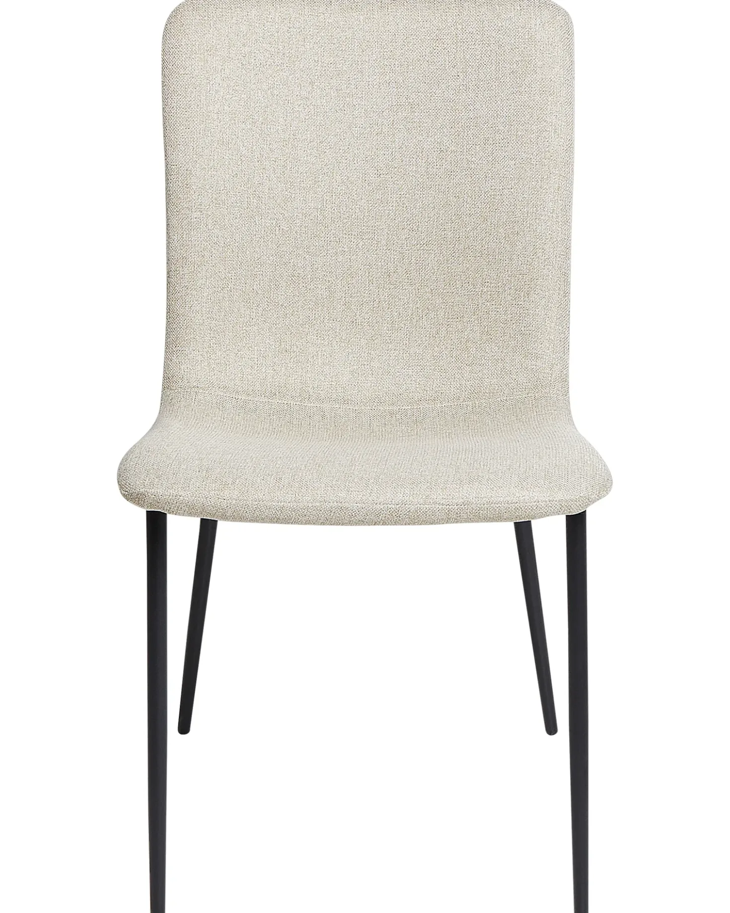 Set di 4 sedie da pranzo GLENDIVE Tessuto Beige chiaro