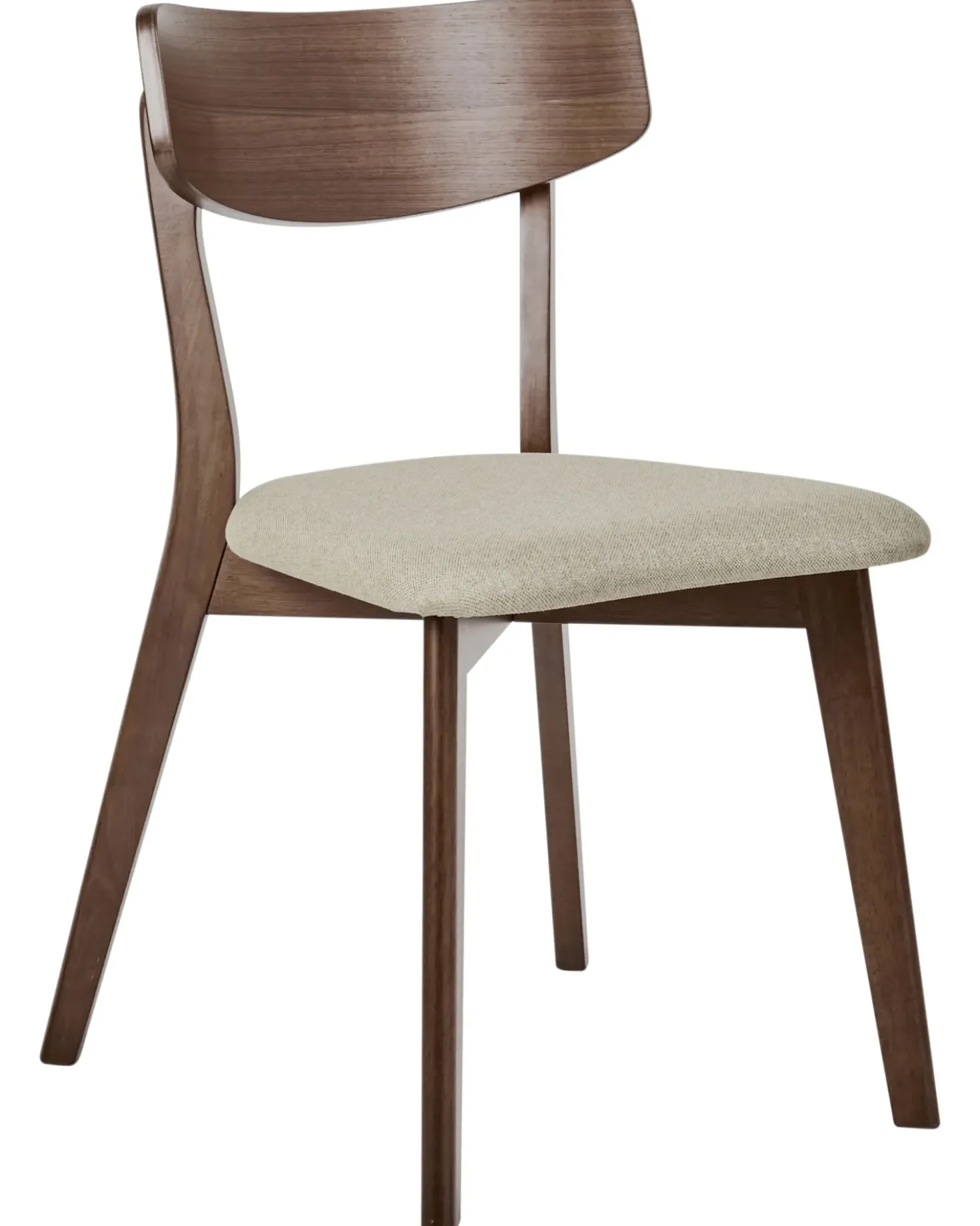 Set di 2 sedie da pranzo HOPE Legno Marrone/Beige