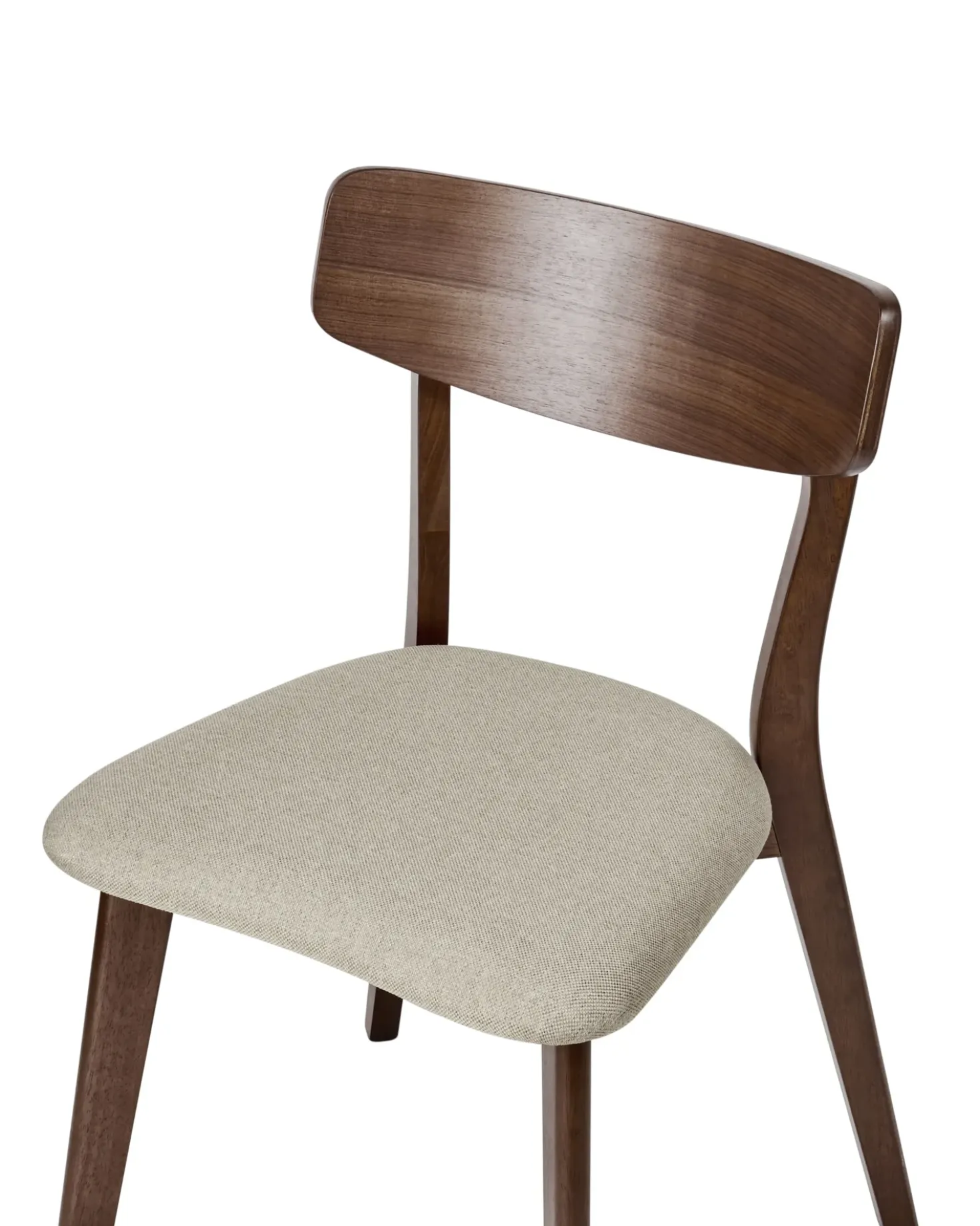 Set di 2 sedie da pranzo HOPE Legno Marrone/Beige