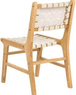 Set di 2 sedie da pranzo HUMBLE Legno Marrone chiaro