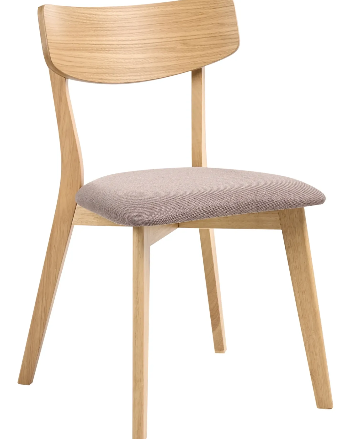 Set di 2 sedie da pranzo HOPE Legno Marrone chiaro/Marrone