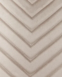 Set di 4 sedie da pranzo HAVRE Velluto Beige