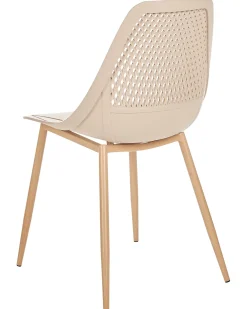 Set di 4 sedie da pranzo HAZELTON Beige