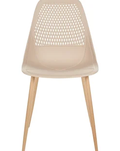 Set di 4 sedie da pranzo HAZELTON Beige