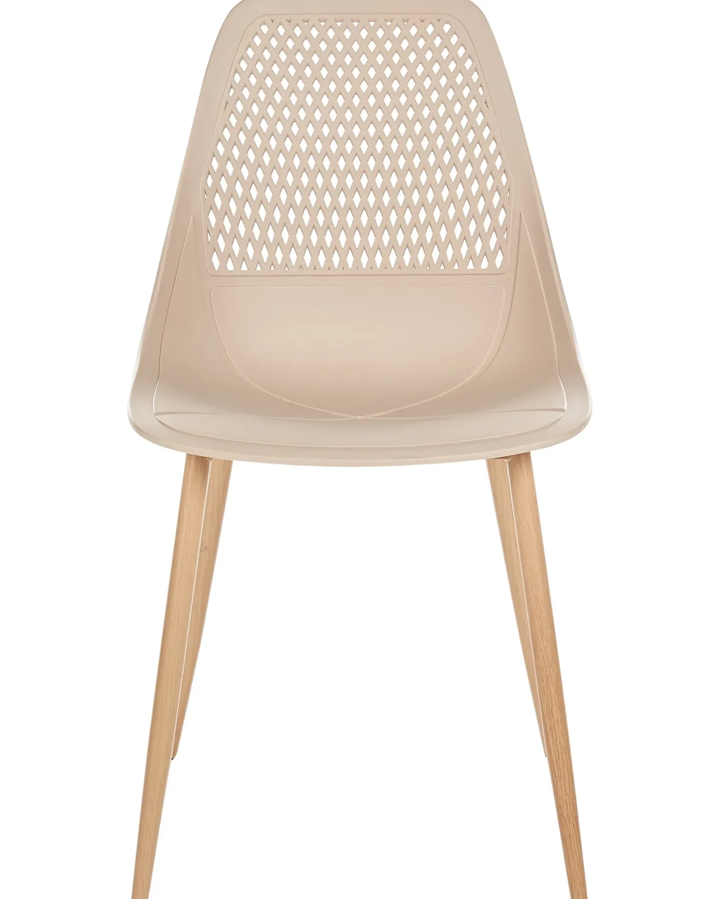 Set di 4 sedie da pranzo HAZELTON Beige