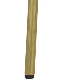 Set di 2 sedie da pranzo HOBACK Metallo Oro