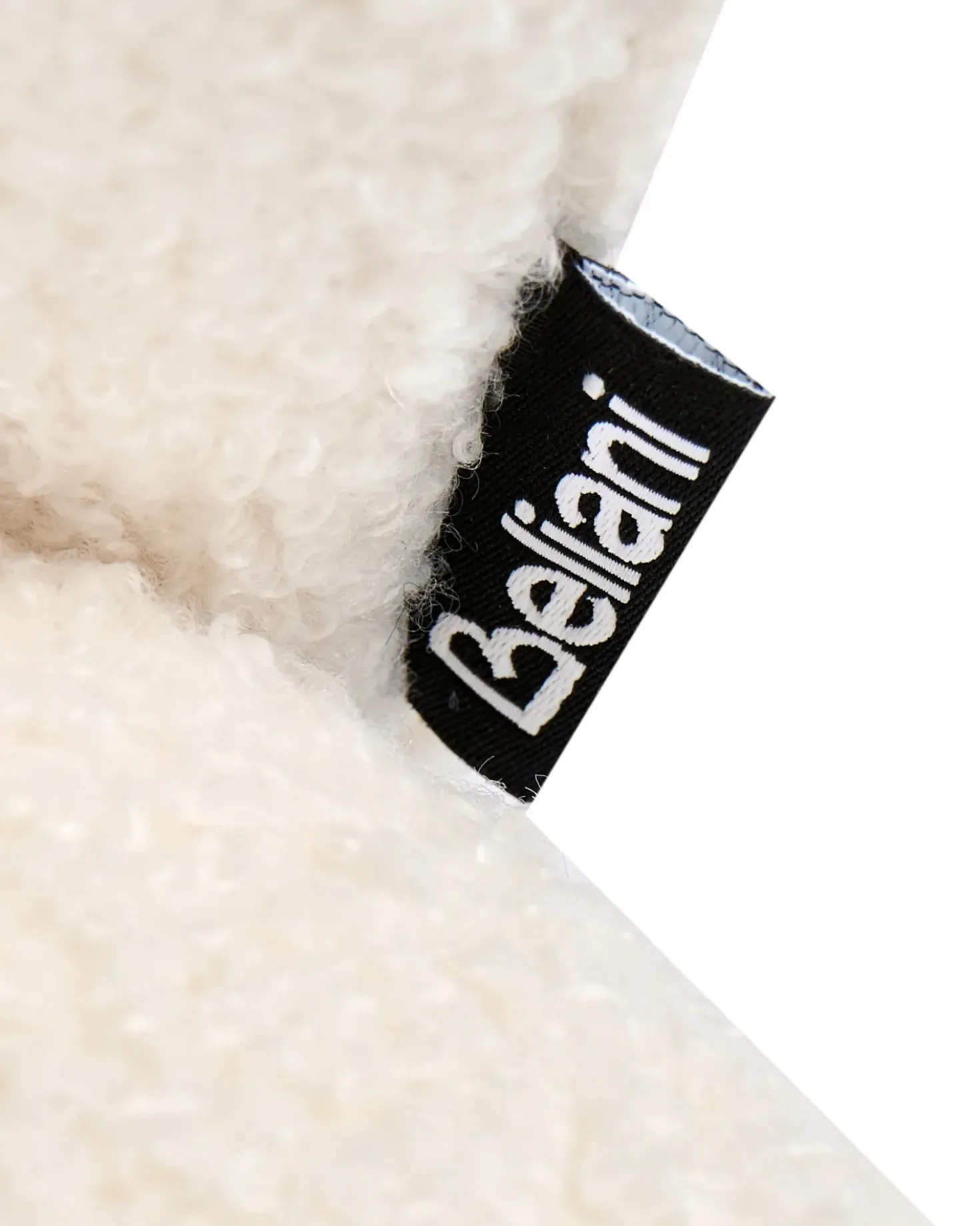 Set di 2 sedie da pranzo HOSKIN Bouclé Bianco sporco