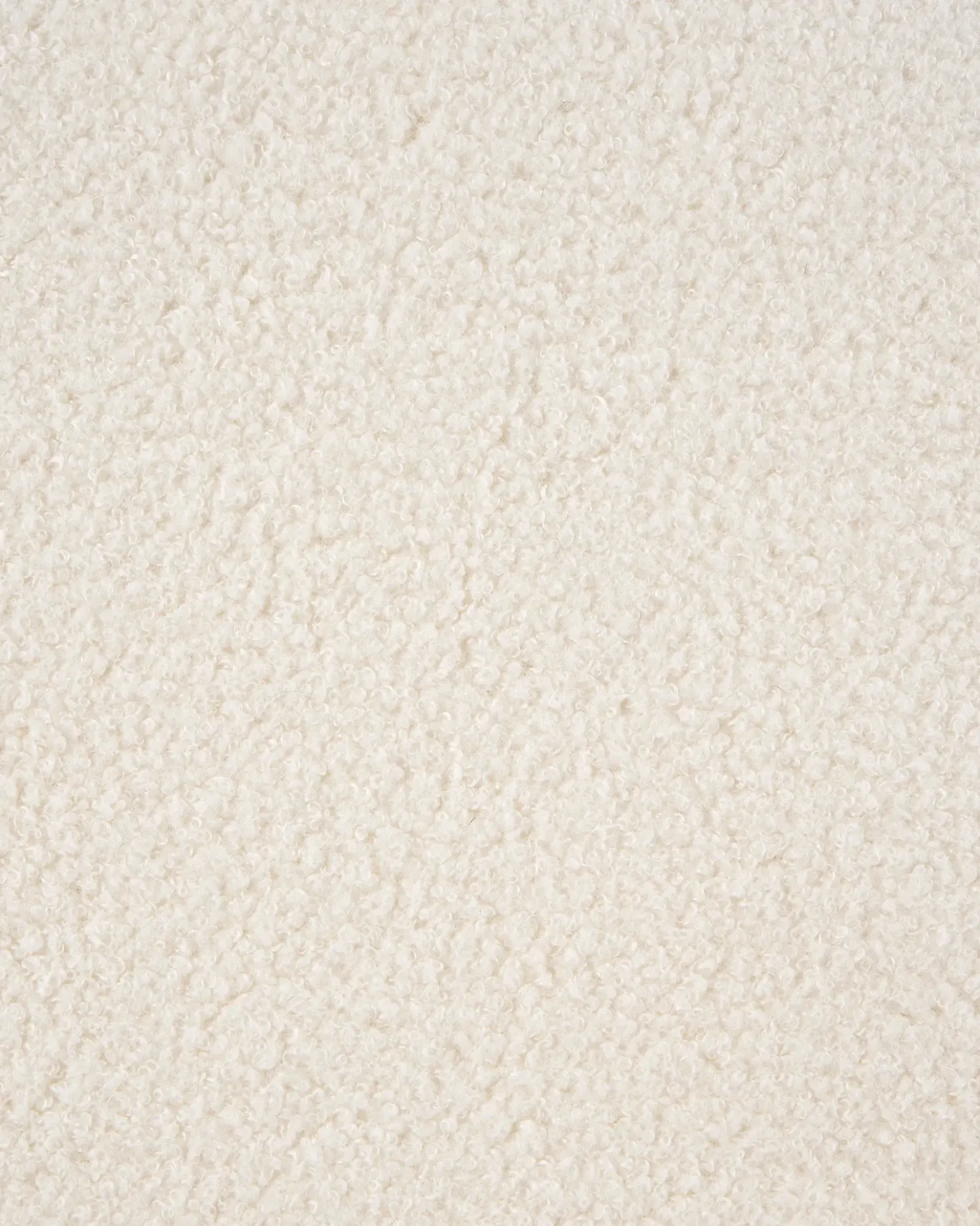 Set di 2 sedie da pranzo HOSKIN Bouclé Bianco sporco