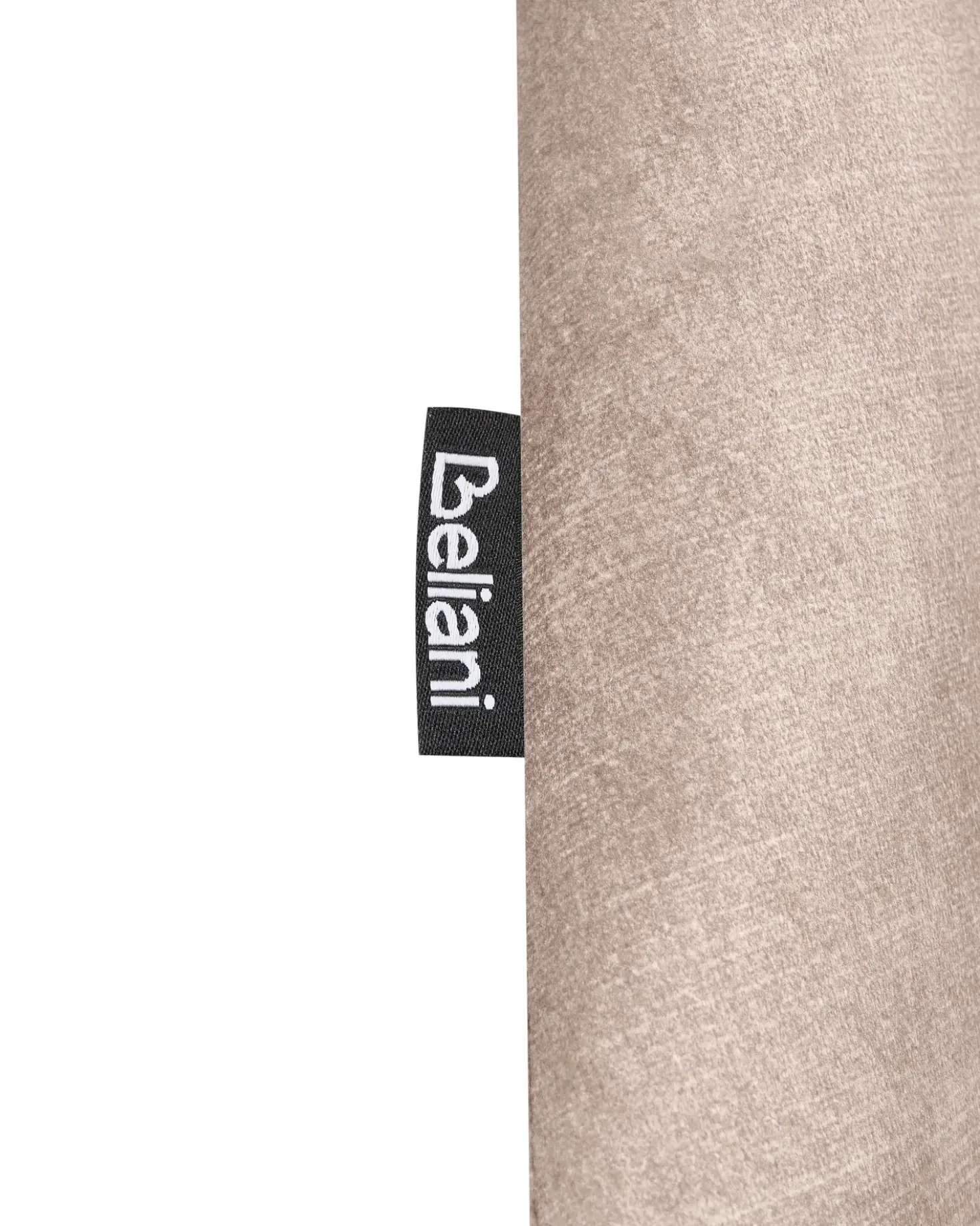 Set di 2 sedie da pranzo HALLETT Velluto Beige