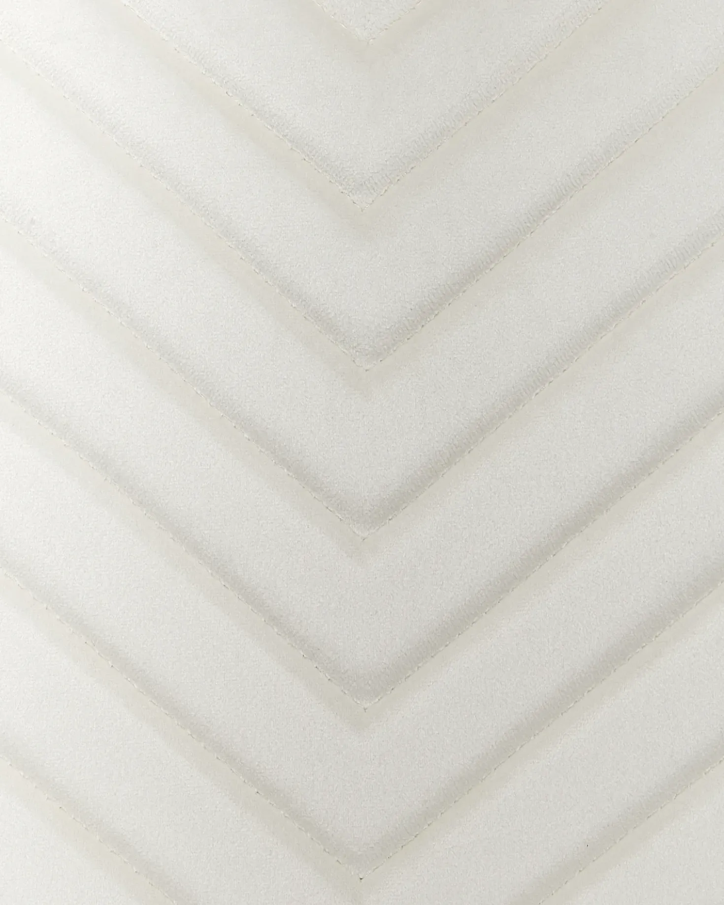 Set di 4 sedie da pranzo HAVRE Velluto Bianco sporco