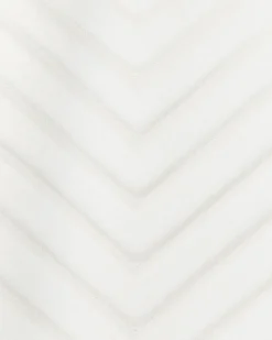 Set di 4 sedie da pranzo HAVRE Velluto Bianco sporco