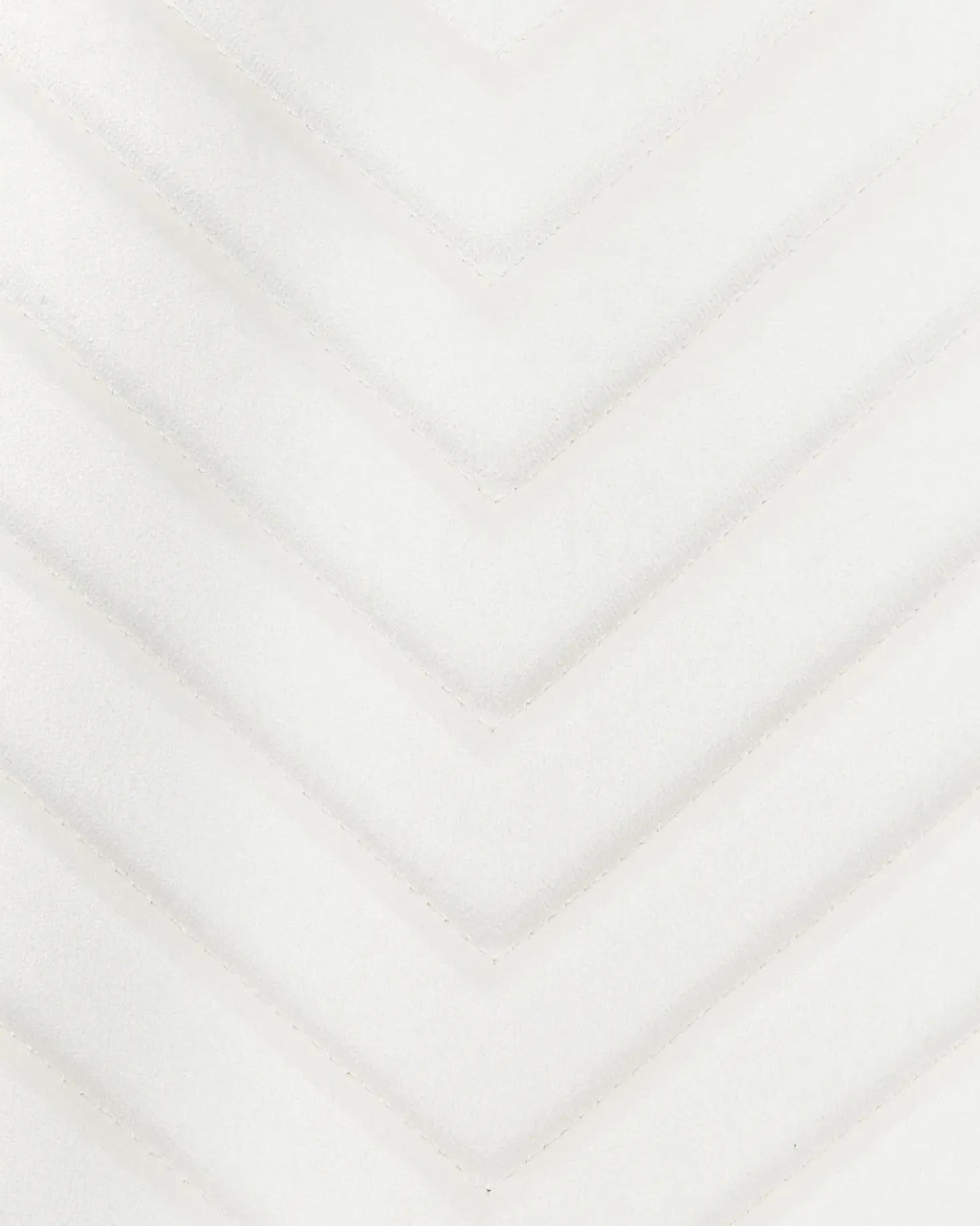 Set di 4 sedie da pranzo HAVRE Velluto Bianco sporco