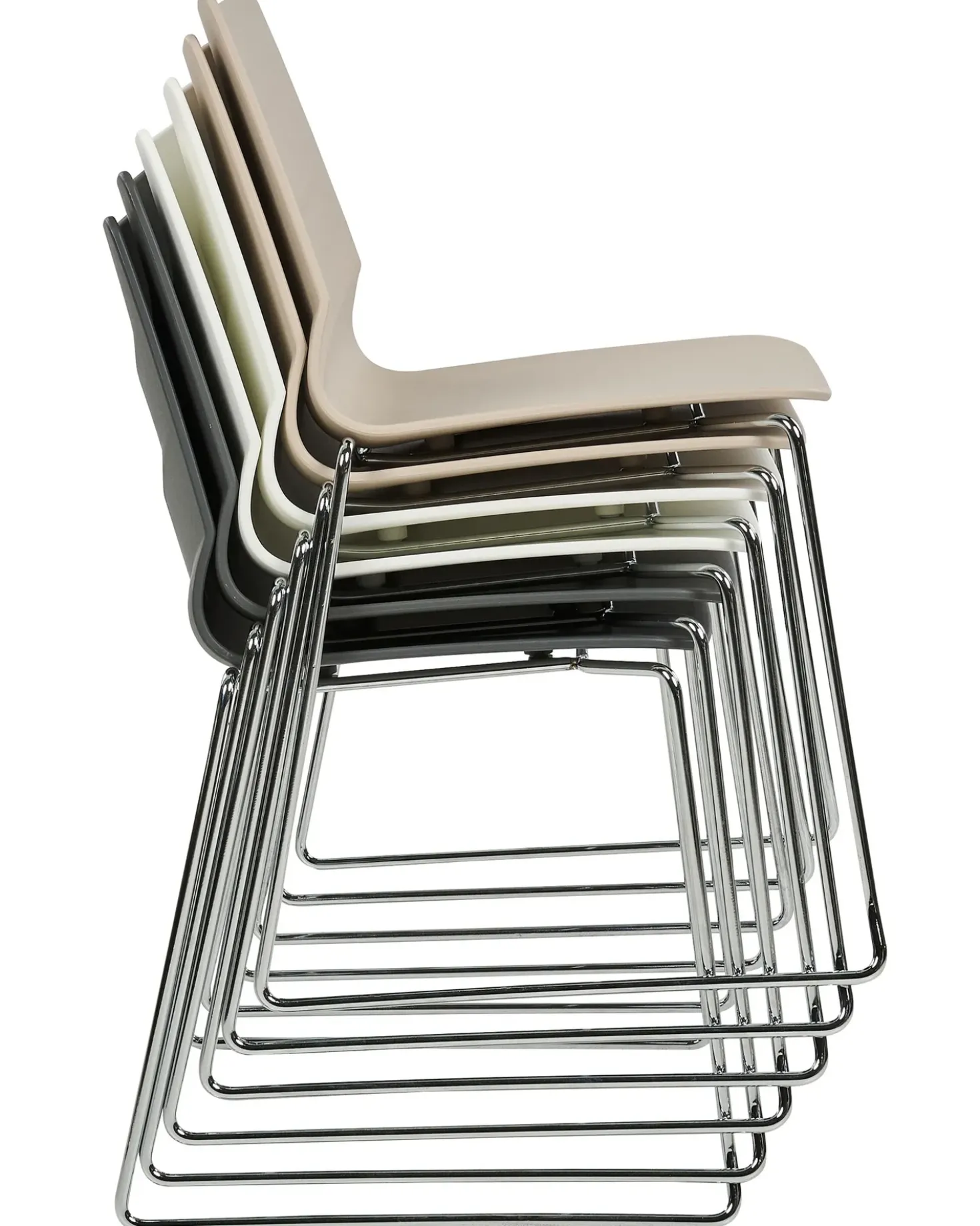 Set di 4 sedie da pranzo HARTLEY Beige