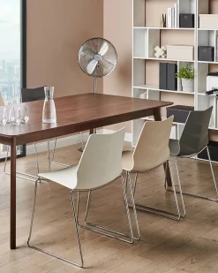 Set di 4 sedie da pranzo HARTLEY Beige