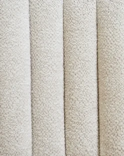 Set di 2 sedie da pranzo IRINS Ciniglia Beige chiaro