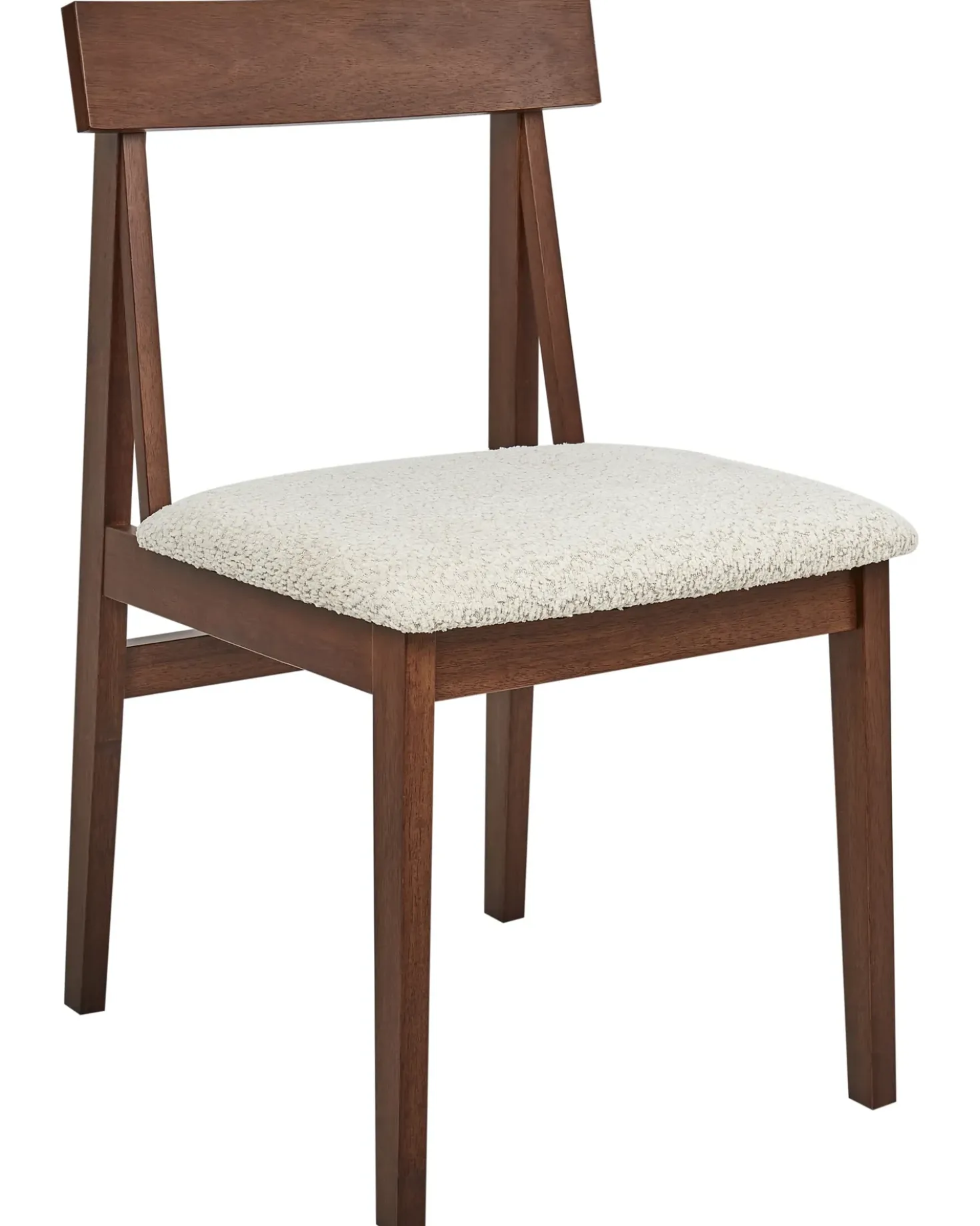 Set di 2 sedie da pranzo ISLE Legno Marrone/Beige
