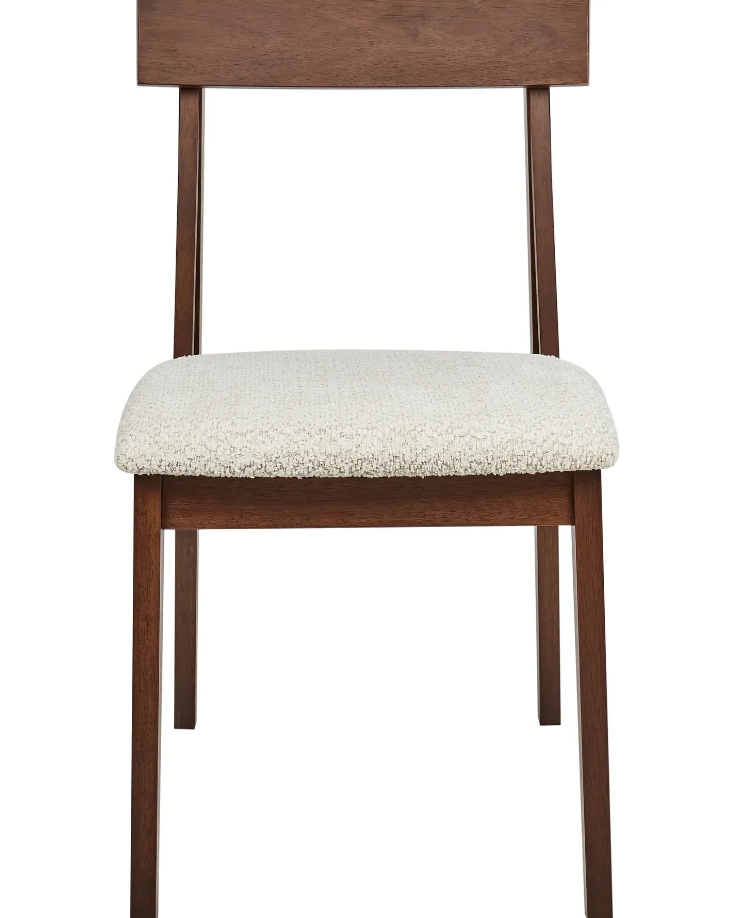 Set di 2 sedie da pranzo ISLE Legno Marrone/Beige