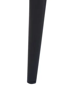 Set di 2 sedie da pranzo JASMIN Velluto Grigio chiaro