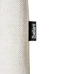 Set di 2 sedie da pranzo JENNER Tessuto Bianco sporco