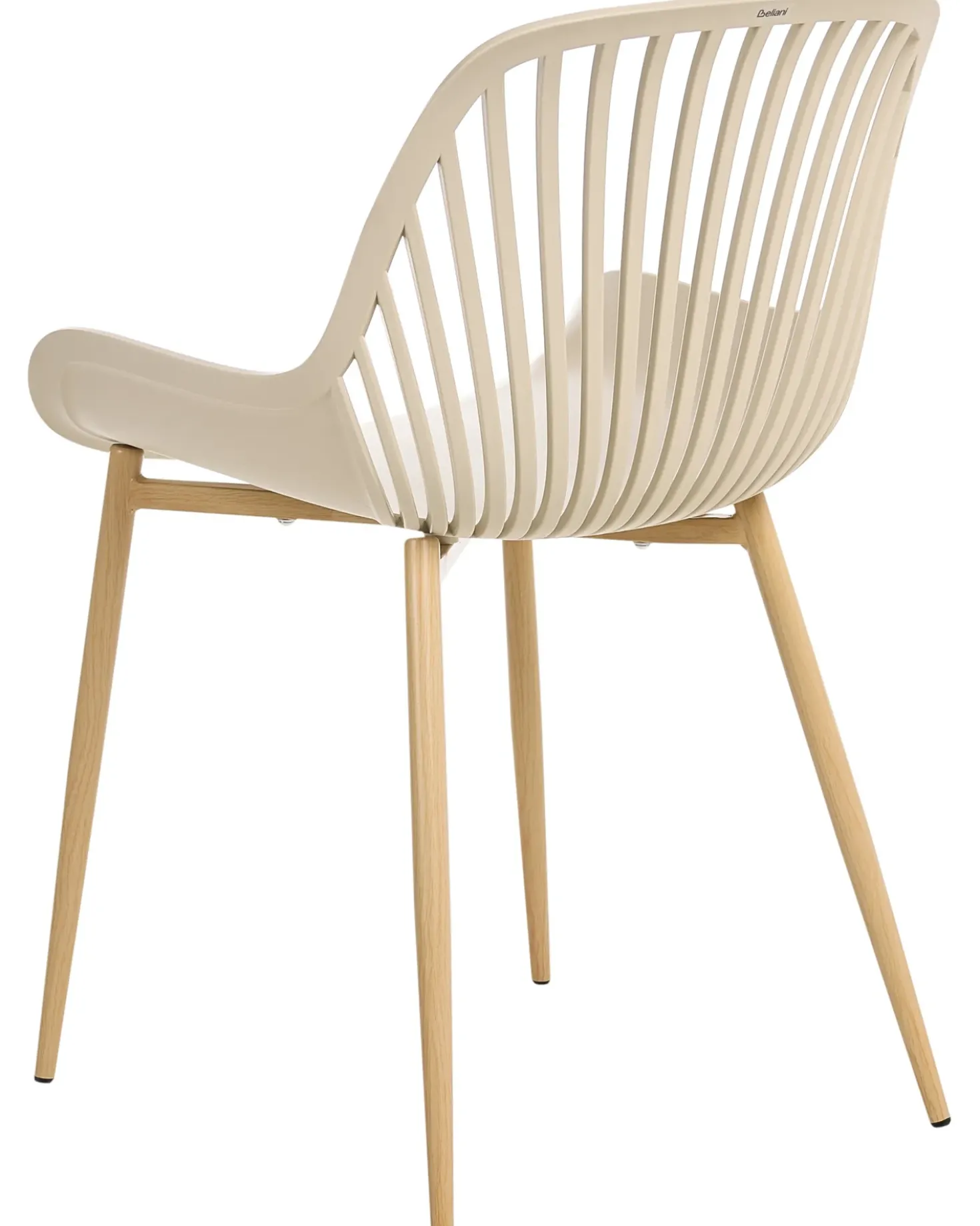 Set di 4 sedie da pranzo KLEVE Beige