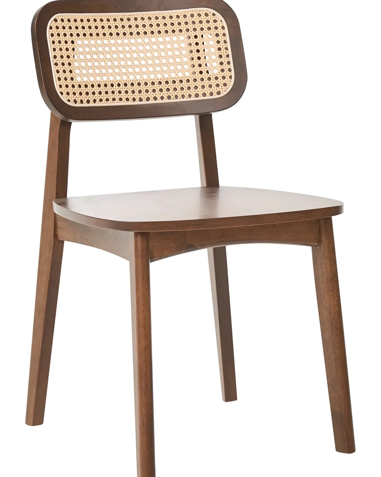 Set di 2 sedie da pranzo KENO Legno Marrone chiaro/Marrone