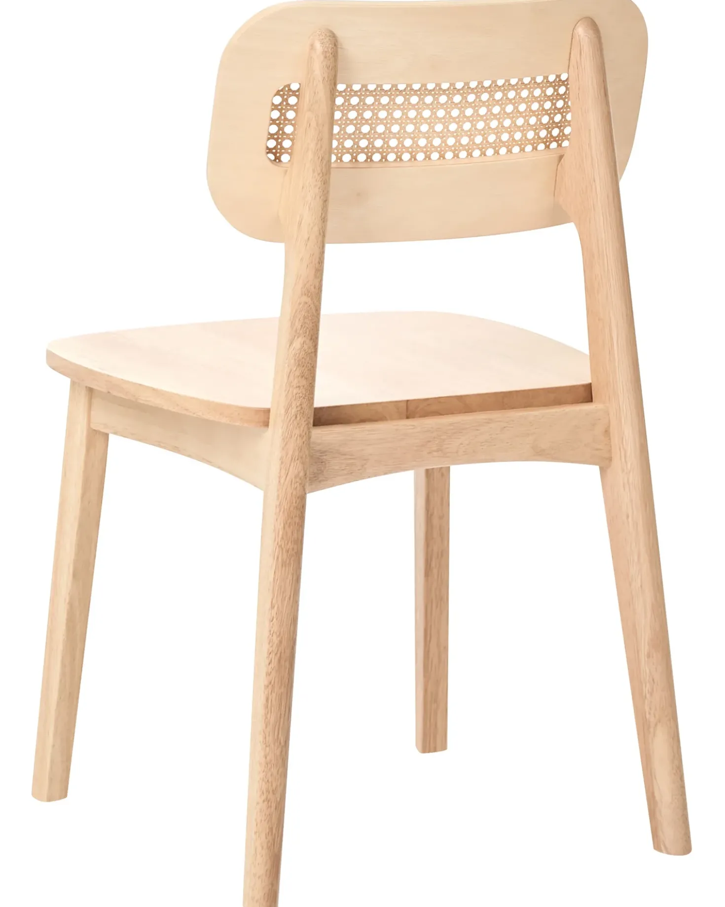 Set di 2 sedie da pranzo KENO Legno Marrone chiaro