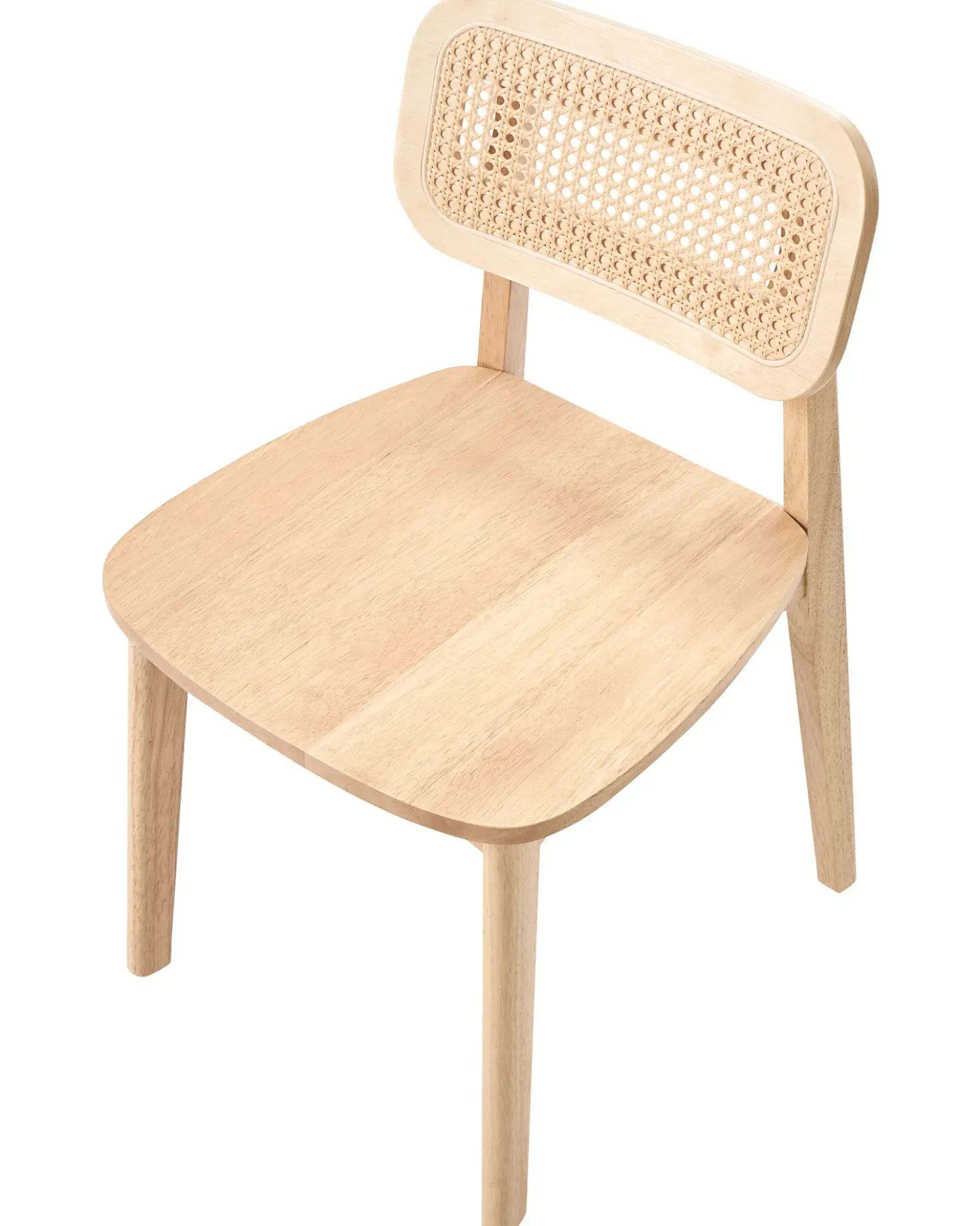 Set di 2 sedie da pranzo KENO Legno Marrone chiaro