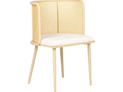 Set di 2 sedie da pranzo KOBUK Metallo Marrone chiaro