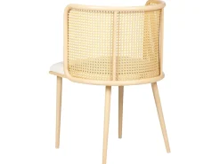 Set di 2 sedie da pranzo KOBUK Metallo Marrone chiaro