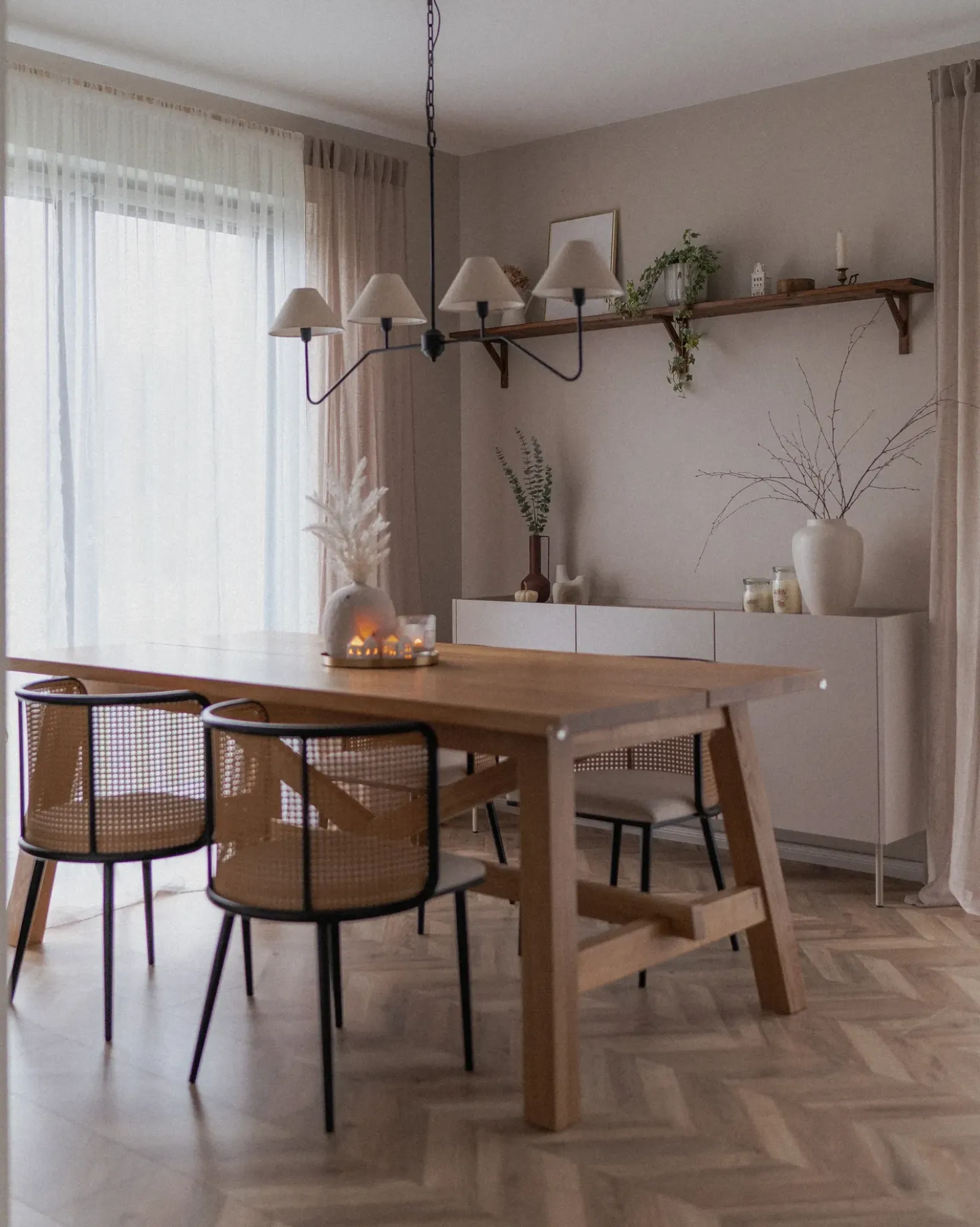 Set di 2 sedie da pranzo KOBUK Metallo Nero