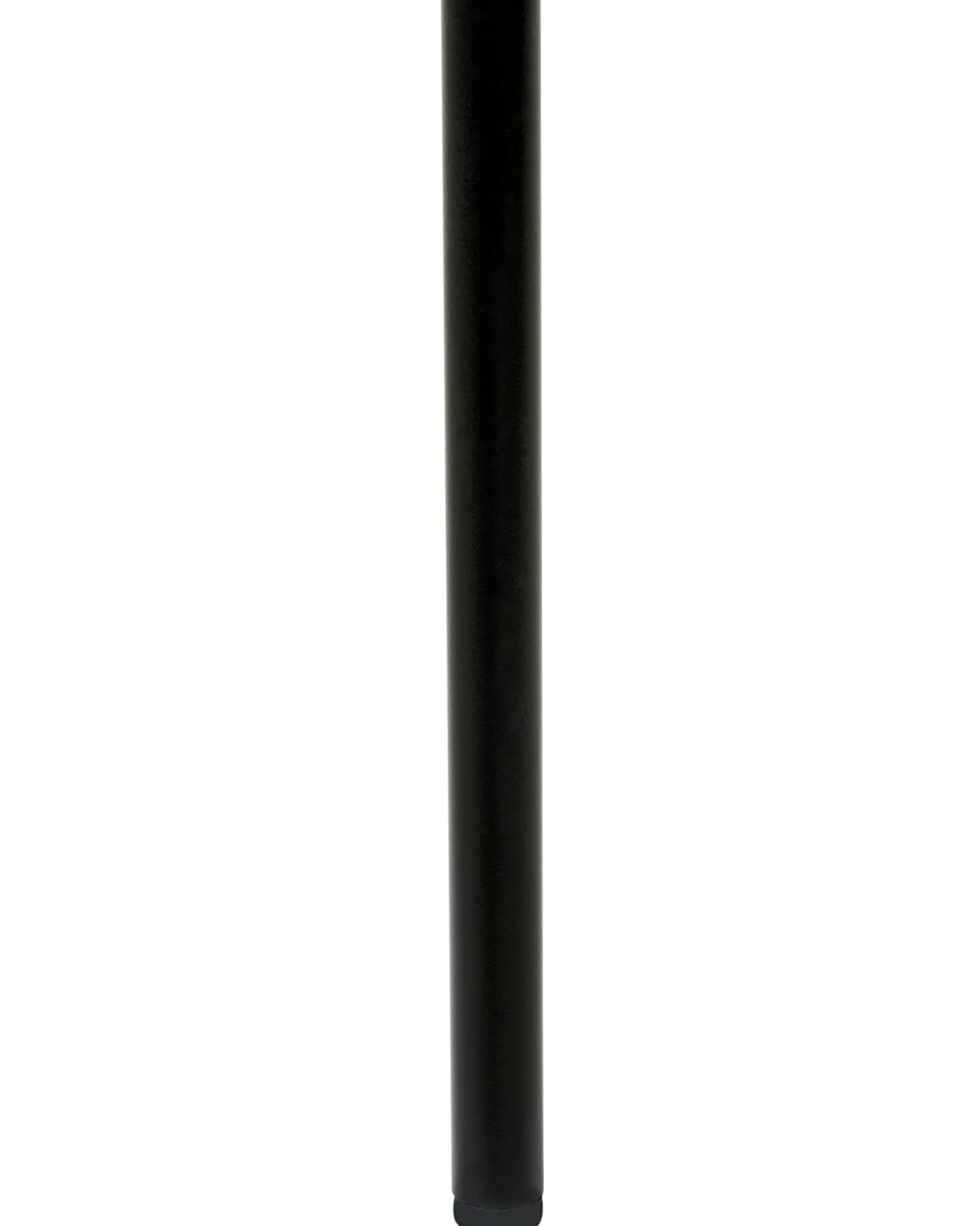 Set di 2 sedie da pranzo LUANA Tessuto Nero/Bianco