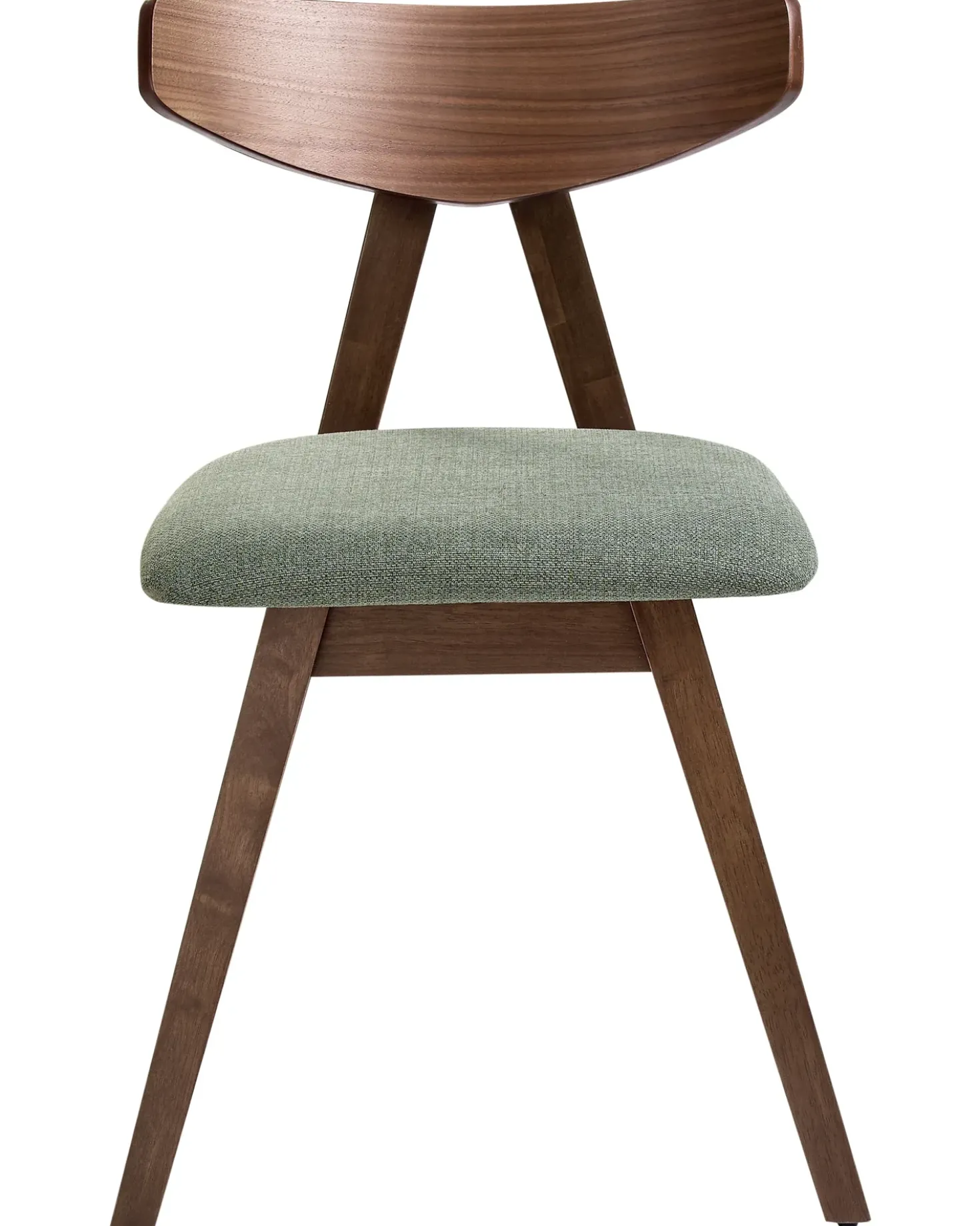 Set di 2 sedie da pranzo LACOTA Legno Marrone/Verde