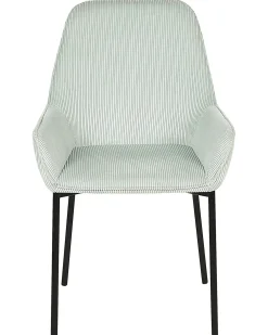 Set di 2 sedie da pranzo LOVERNA Velluto a coste Verde menta