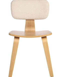 Set di 2 sedie da pranzo LUCINDA Legno Marrone chiaro