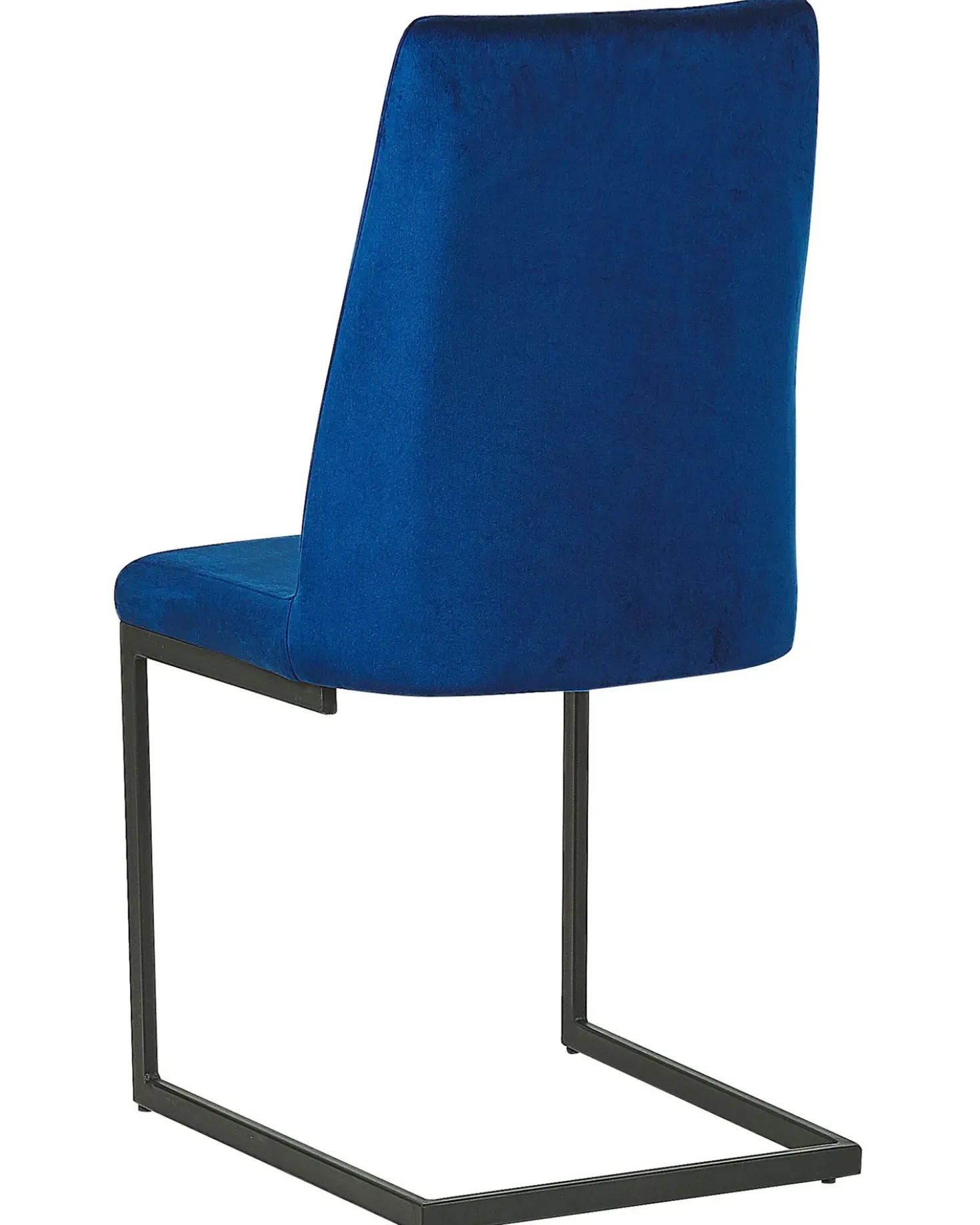Set di 2 sedie da pranzo LAVONIA Velluto Blu marino