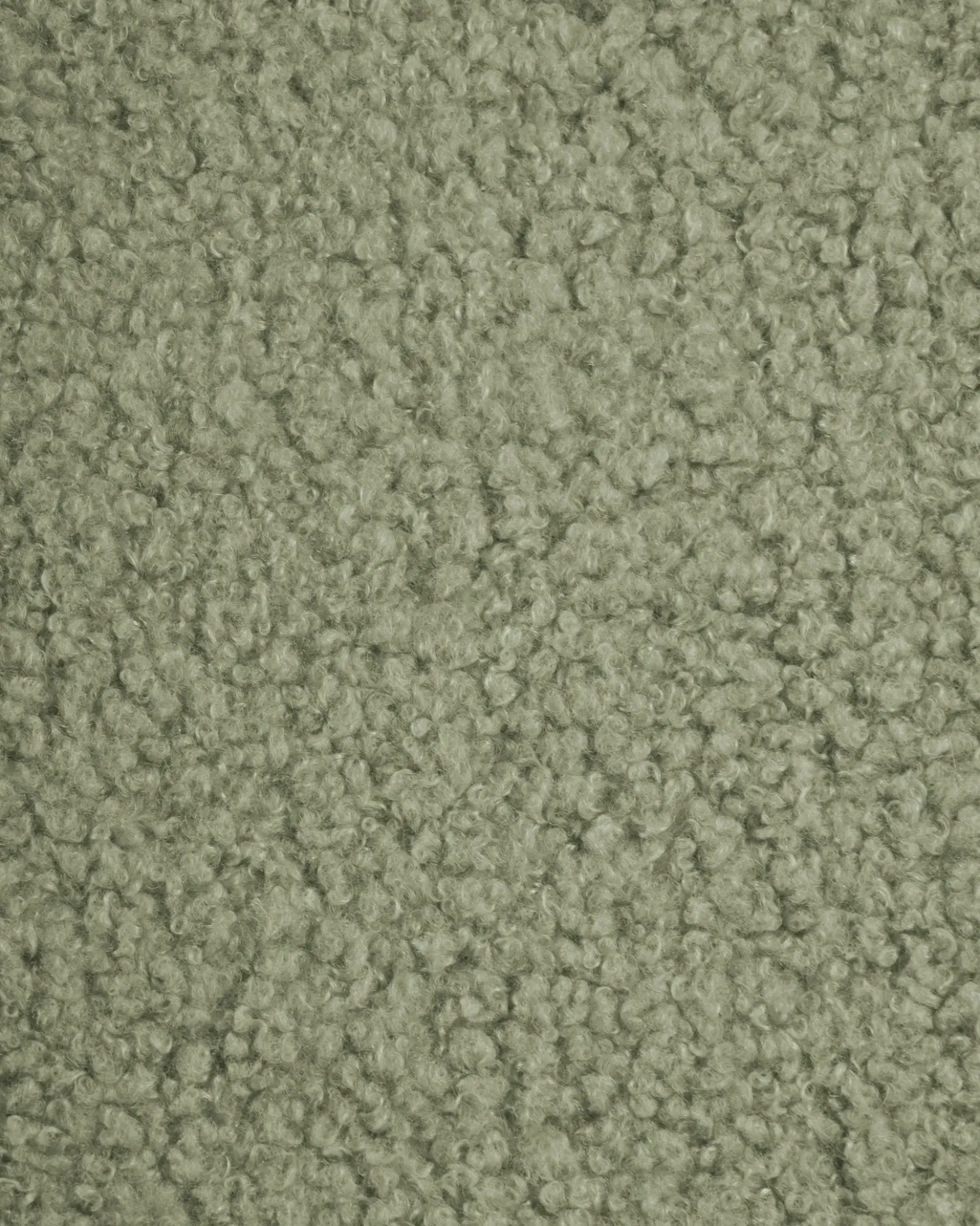 Set di 2 sedie da pranzo LUANA Bouclé Verde chiaro