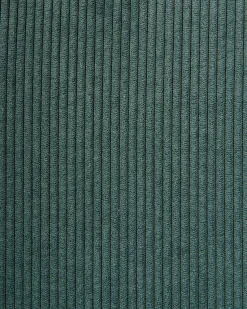 Set di 2 sedie da pranzo LOVERNA Velluto a coste Verde