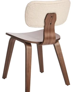 Set di 2 sedie da pranzo LUCINDA Legno Marrone scuro