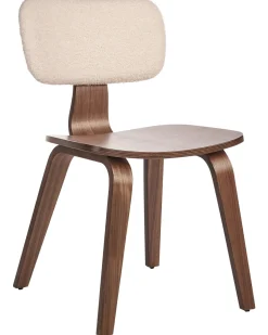 Set di 2 sedie da pranzo LUCINDA Legno Marrone scuro