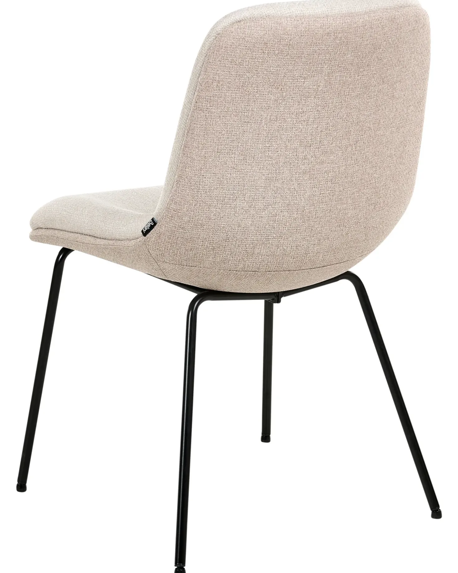 Set di 2 sedie da pranzo LORIDA Tessuto Beige