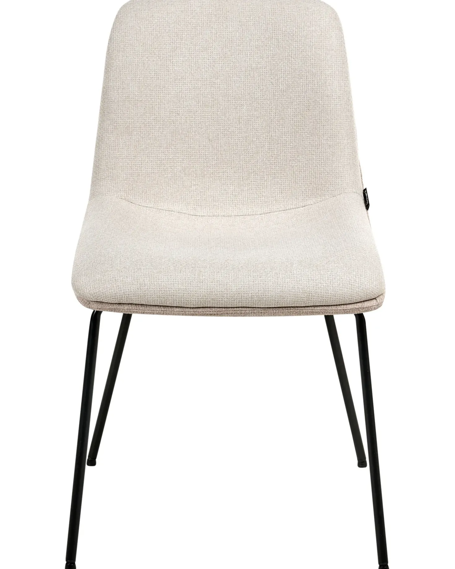 Set di 2 sedie da pranzo LORIDA Tessuto Beige