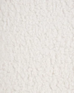 Set di 2 sedie da pranzo LUANA Bouclé Bianco