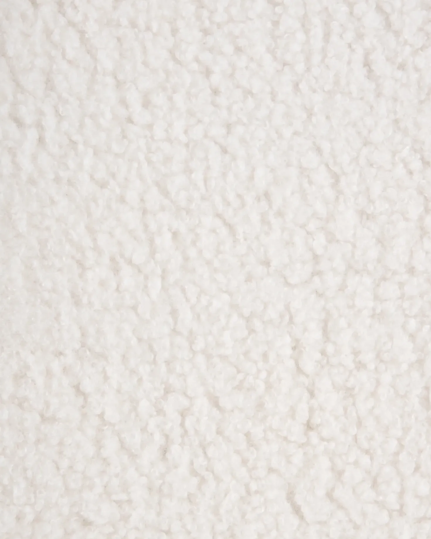 Set di 2 sedie da pranzo LUANA Bouclé Bianco